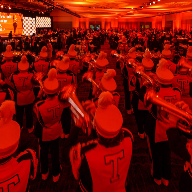 The Pride of the Southland band at event